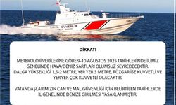 Artvin’de olumsuz hava şartları nedeniyle denize girmek yasaklandı