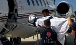 Uçak ambulansla Rize’den GATA’ya sevk edildi