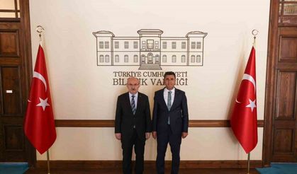 Bilecik Valisi Şefik Aygöl ve Sakarya Valisi Yaşar Karadeniz bir araya geldi