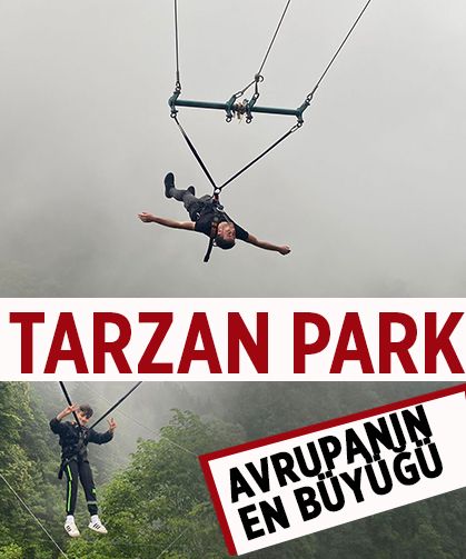 Tarzanpark Macera Parkı Bünyesinde Dev Salıncak