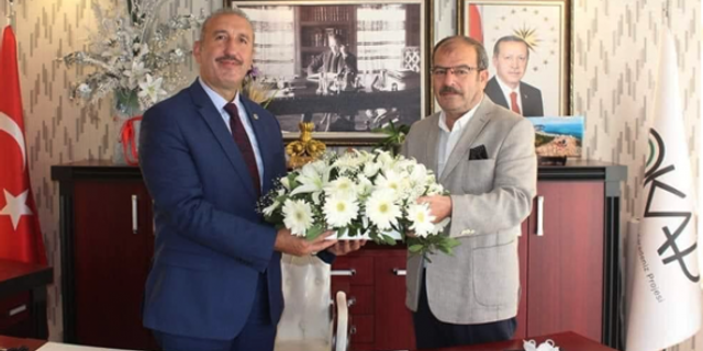 Gültekin DOKAP başkan vekili olan Yusuf Mengi’den görevi devraldı