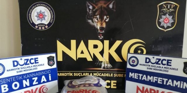 Düzce'de uyuşturucu operasyonlarında yakalanan 3 şüpheli tutuklandı