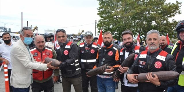 İnebolu'dan Ankara'ya "İstiklal Sürüşü"nün ilk etabı tamamlandı