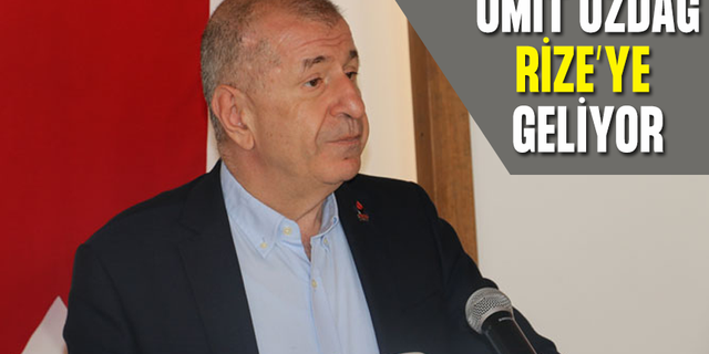 Zafer Partisi Genel Başkanı Prof. Dr. Özdağ, Doğu Karadeniz Turuna Çıktı, Rize'ye de Gelecek