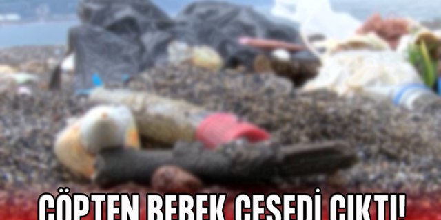 Rize ve Trabzon'un Çöplerinin Toplandığı Tesiste Bebek Cesedi Bulundu