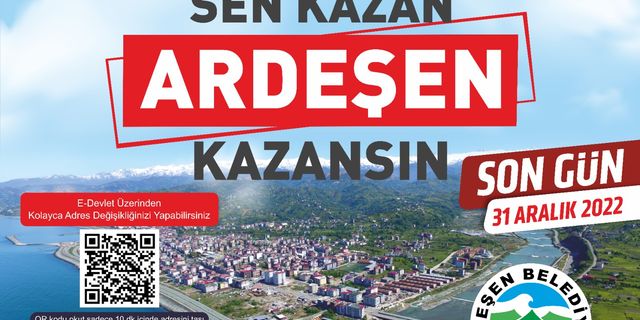 Ardeşen Belediyesi'nden Vatandaşa Çağrı