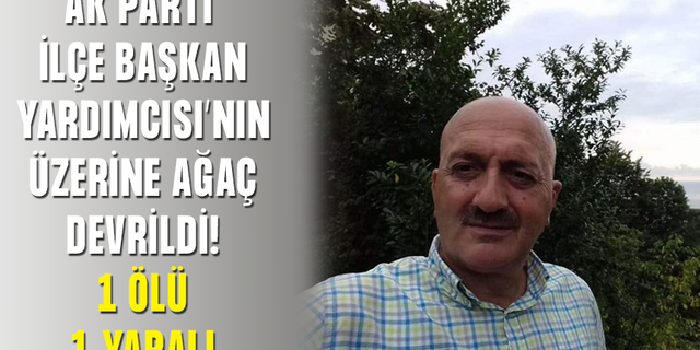 AK Parti Çayeli İlçe Başkan Yardımcısı Kazada Hayatını Kaybetti,1 Kişi Yaralandı
