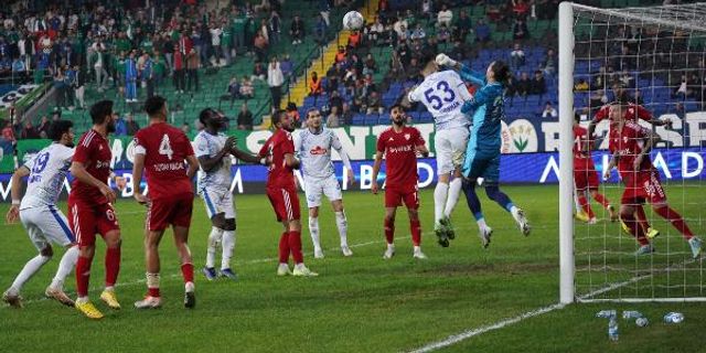 Çaykur Rizespor -  Dyorex Boluspor: 1-0