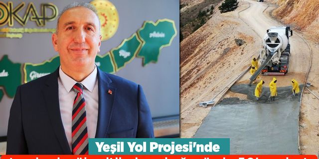 Yeşil Yol Projesi'nde standardı yükseltilmiş yol ağı yüzde 50'ye ulaştı