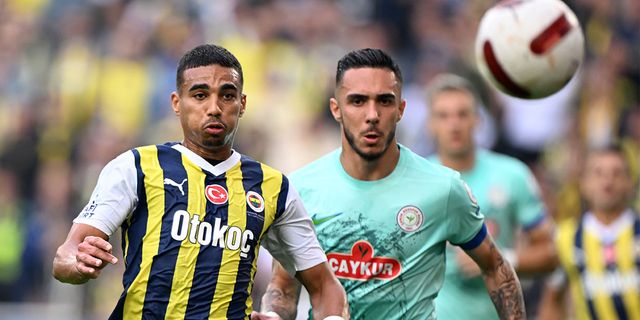 Çaykur Rizespor İstanbul'da Fenerbahçe'ye 5-0 Yenildi