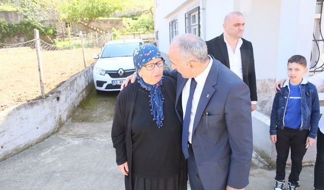 AK Parti Rize Milletvekili Adayları Mertoğlu ve Katmer’den Şehit Ailelerine Bayram Ziyareti