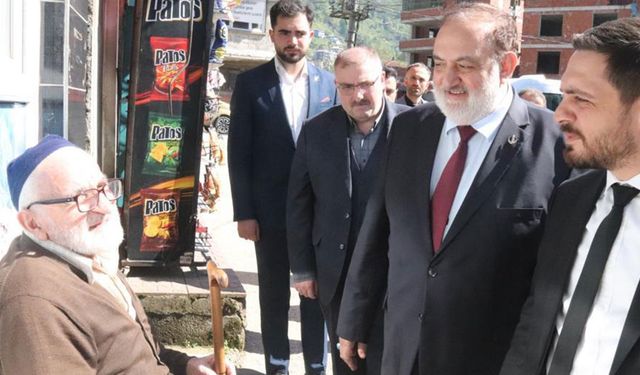 Yeniden Refah Partisi Rize Milletvekili Adayları Güneysu’da