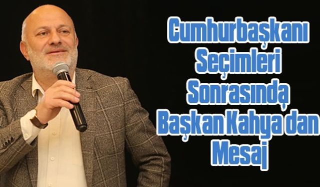 Memleketimize yakışan bir seçim geçirdik.