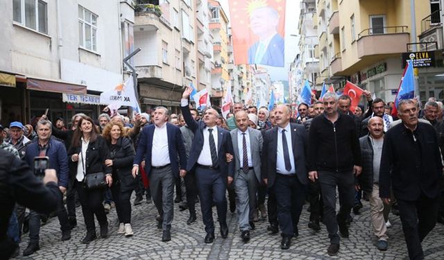 Pazar ve Fındıklı’da AK Sevgi Yürüyüşlerine yoğun katılım