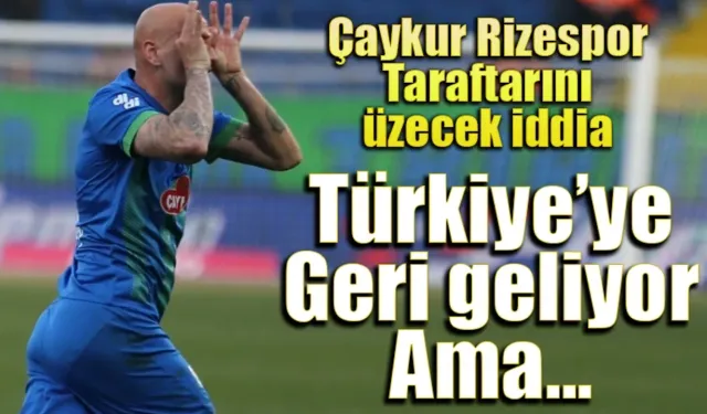 Jonjo Shelvey Türkiye'ye dönüyor ama Rizespor taraftarı üzülecek