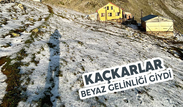 Yılın İlk Kar'ı Kaçkarla'a Yağdı