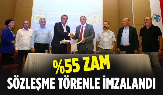 Ardeşen Belediyesi ile Belediye İş Sendikası Arasındaki TİS Görüşmeleri Tamamlandı