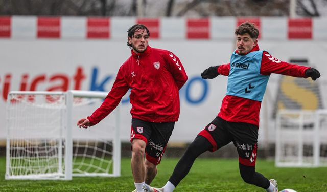 Samsunspor, Trabzonspor maçı hazırlıklarını sürdürdü