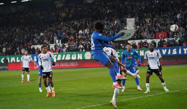 Çaykur Rizespor - Beşiktaş / fotoğraflar