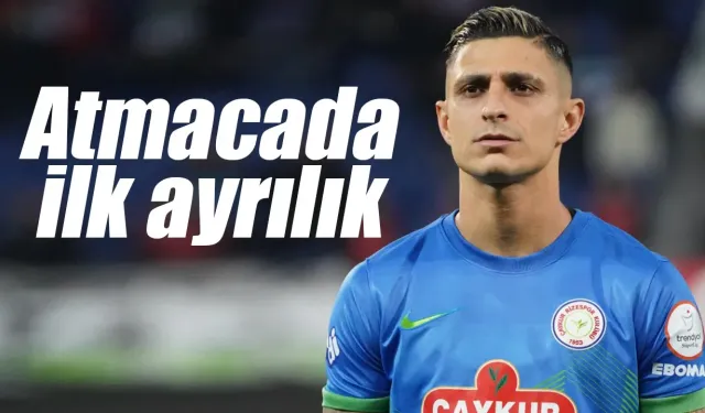 Rizespor'da ara transferde ilk ayrılık