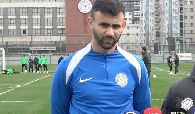 Rizesporlu Rachid Ghezzal:  Performansımız 2'inci yarı için bizi umutlandırıyor