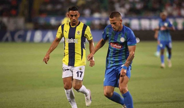 Fenerbahçe ile Çaykur Rizespor 46. randevuda