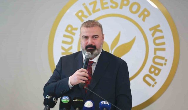 İbrahim Turgut yeniden Çaykur Rizespor başkanlığına seçildi