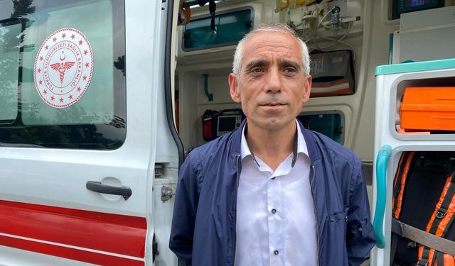 Rize'de baldan zehirlenen arıcı, sağlık ekiplerinin müdahalesiyle kurtarıldı
