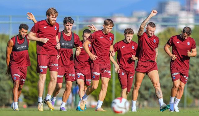 Trabzonspor, Kasımpaşa maçı hazırlıklarını sürdürdü