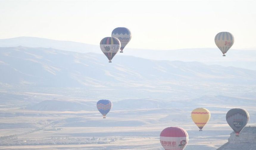 Yılın ilk yarısında 280 bini aşkın balon yolcusu taşındı