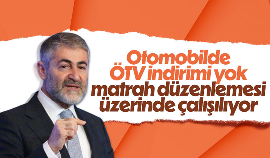 Nureddin Nebati'den ÖTV indirimi iddialarına yanıt