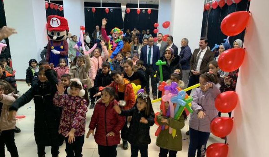 Rize'de depremzede çocuklar için etkinlik düzenlendi