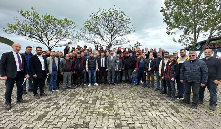MHP Ardeşen'de Sandık Görevlileriyle Buluştu