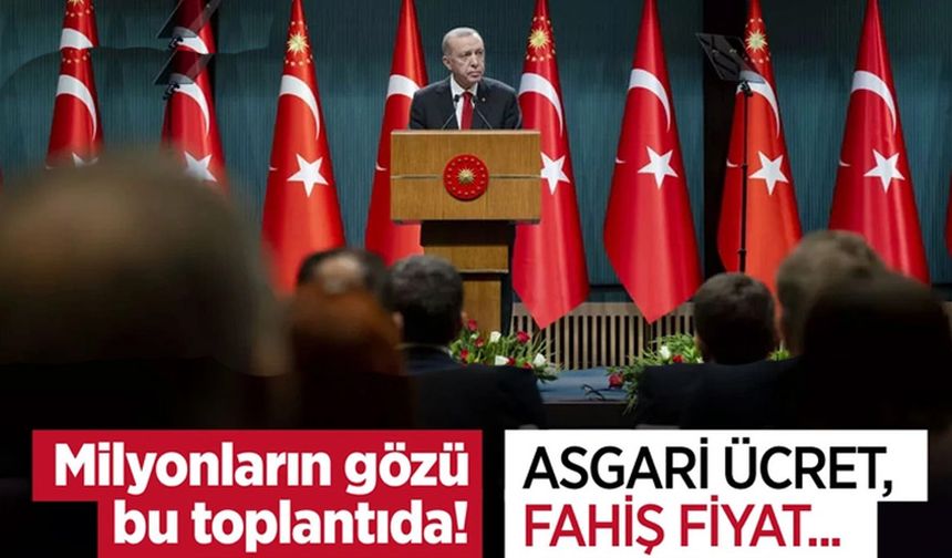 Milyonların gözü kritik toplantıda! Erdoğan kararları açıklayacak