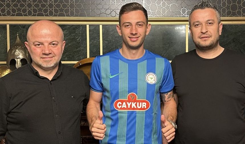 Çaykur Rizespor Yunan Futbolcuyu Transfer Etti
