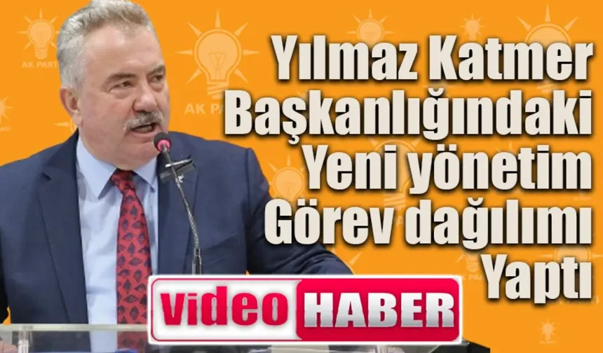 AK Parti Rize'de yeni yönetim görev dağılımı yaptı