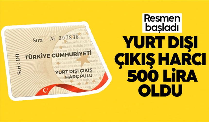 Batum'a çıkış harç pulu 500 lira oldu