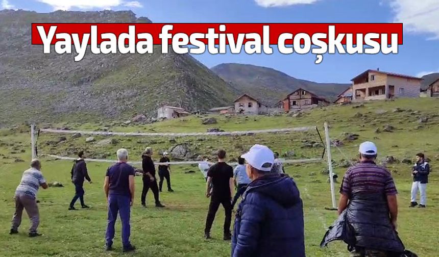 Koçdüzü Yaylası'nda festival coşkusu