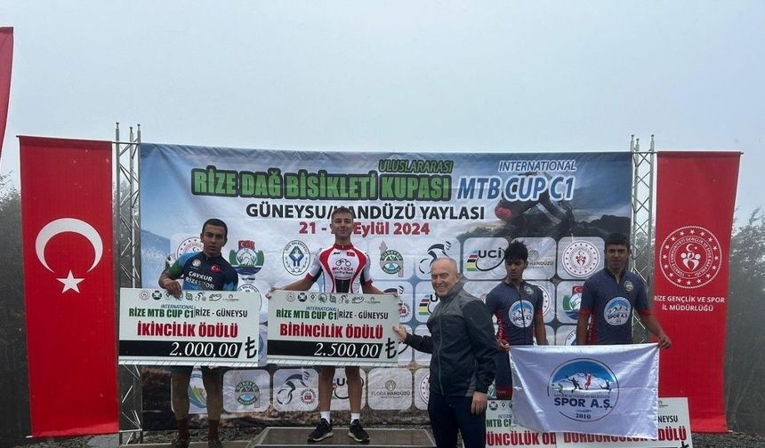 Kayserili sporcular Rize’den 3 madalya ile döndü