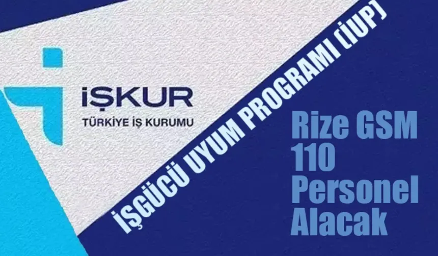 Rize Gençlik Spor İl Müdürlüğü İUP kapsamında 110 kişi alacak