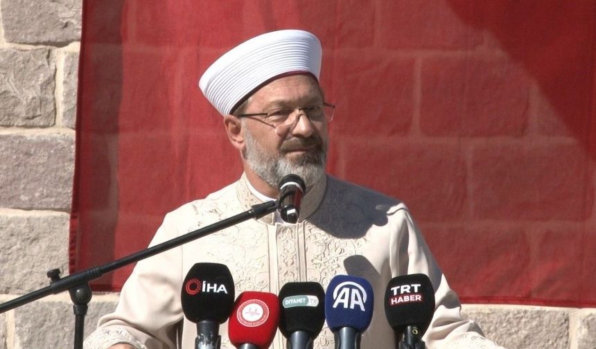 Diyanet İşleri Başkanı Erbaş: “593 gençlik merkezimiz var”