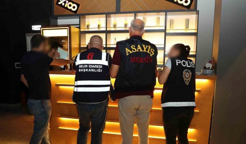 Mersin’de eğlence mekanlarına denetim: 3 milyon 630 bin TL ceza uygulandı