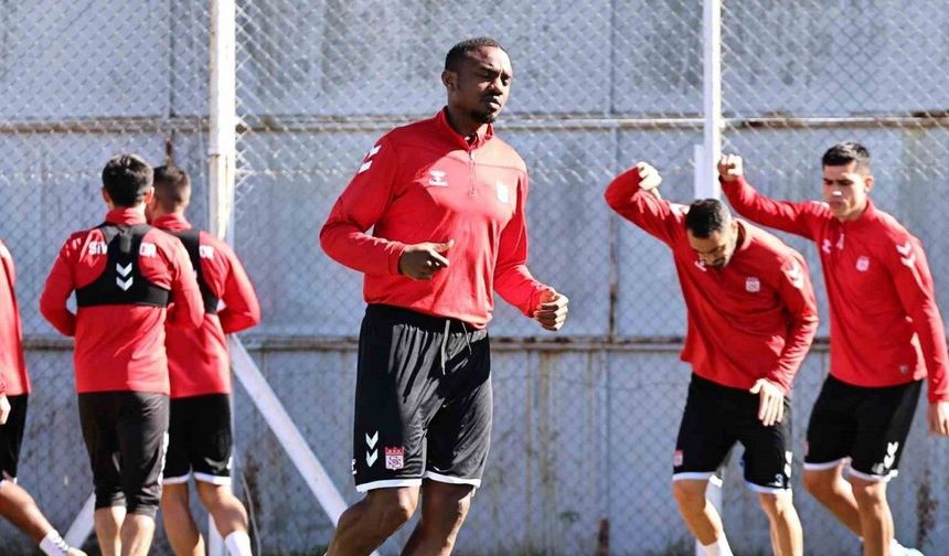 Sivasspor, Çaykur Rizespor maçı hazırlıklarını sürdürdü