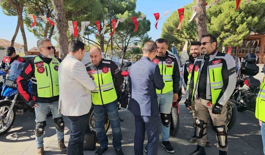 Kuyucak’ta güvenli motosiklet sürüş eğitimleri sürüyor