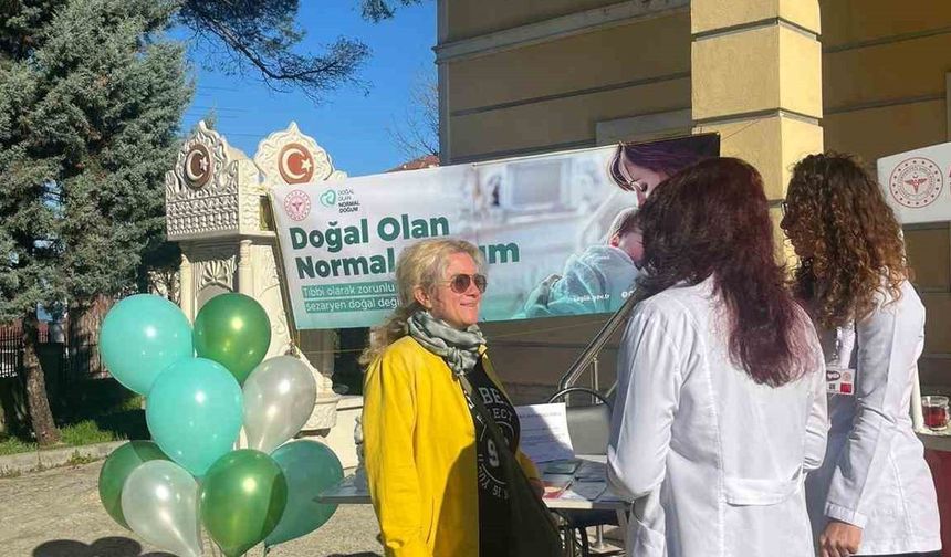 Normal doğumun önemi anlatıldı