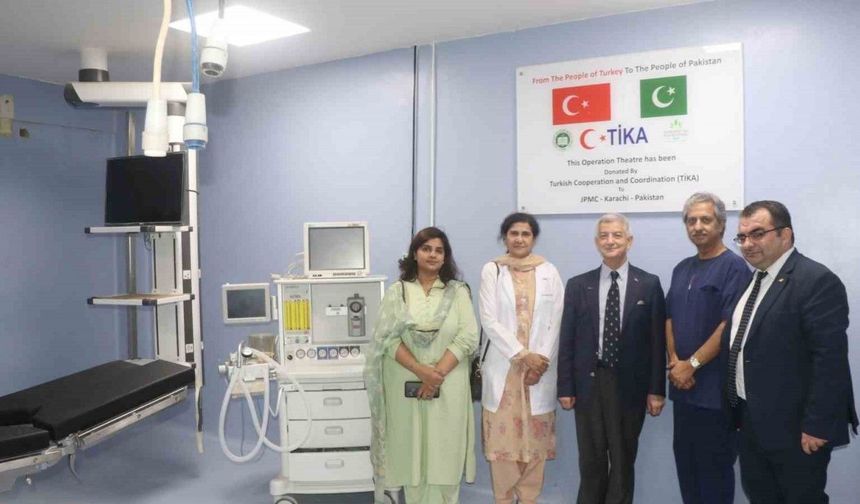 TİKA’dan Pakistan’ın en büyük eğitim hastanesine destek