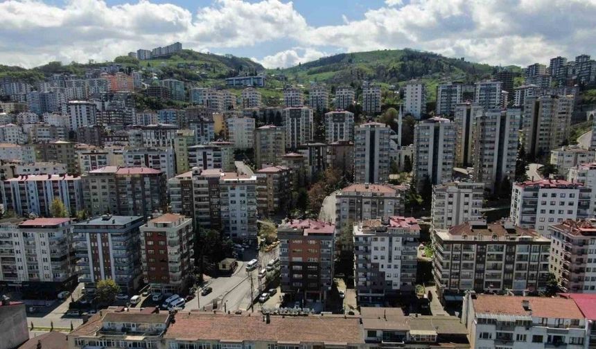 Trabzon’un iki mahallesinde heyelan tehlikesi