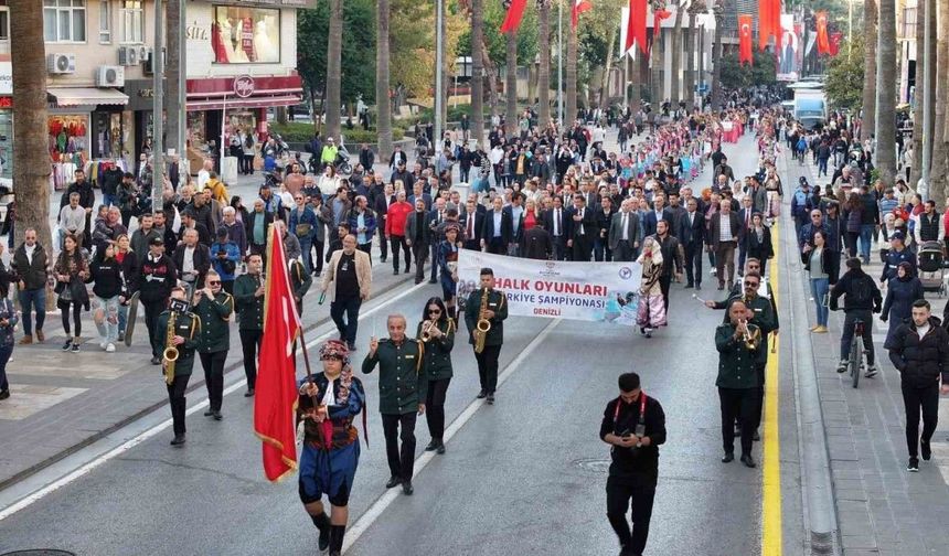 Türkiye’nin renkleri sanat şehri Denizli’de buluştu