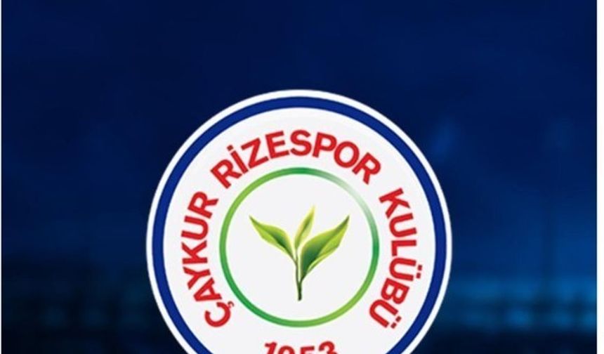 Çaykur Rizespor’dan Atakaş Hatayspor’un yeni başkanına tebrik mesajı