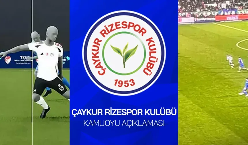 Rizespor serzenişte bulundu 'Sahada oynanan futbol yerine...'